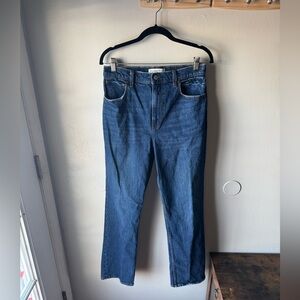Abercrombie & Fitch Ultra High Rise 90s Straight Jeans Size 29/8R